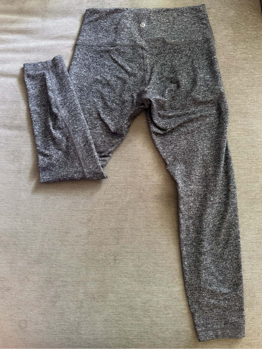 lululemon athletica Heathered Gray Leggings